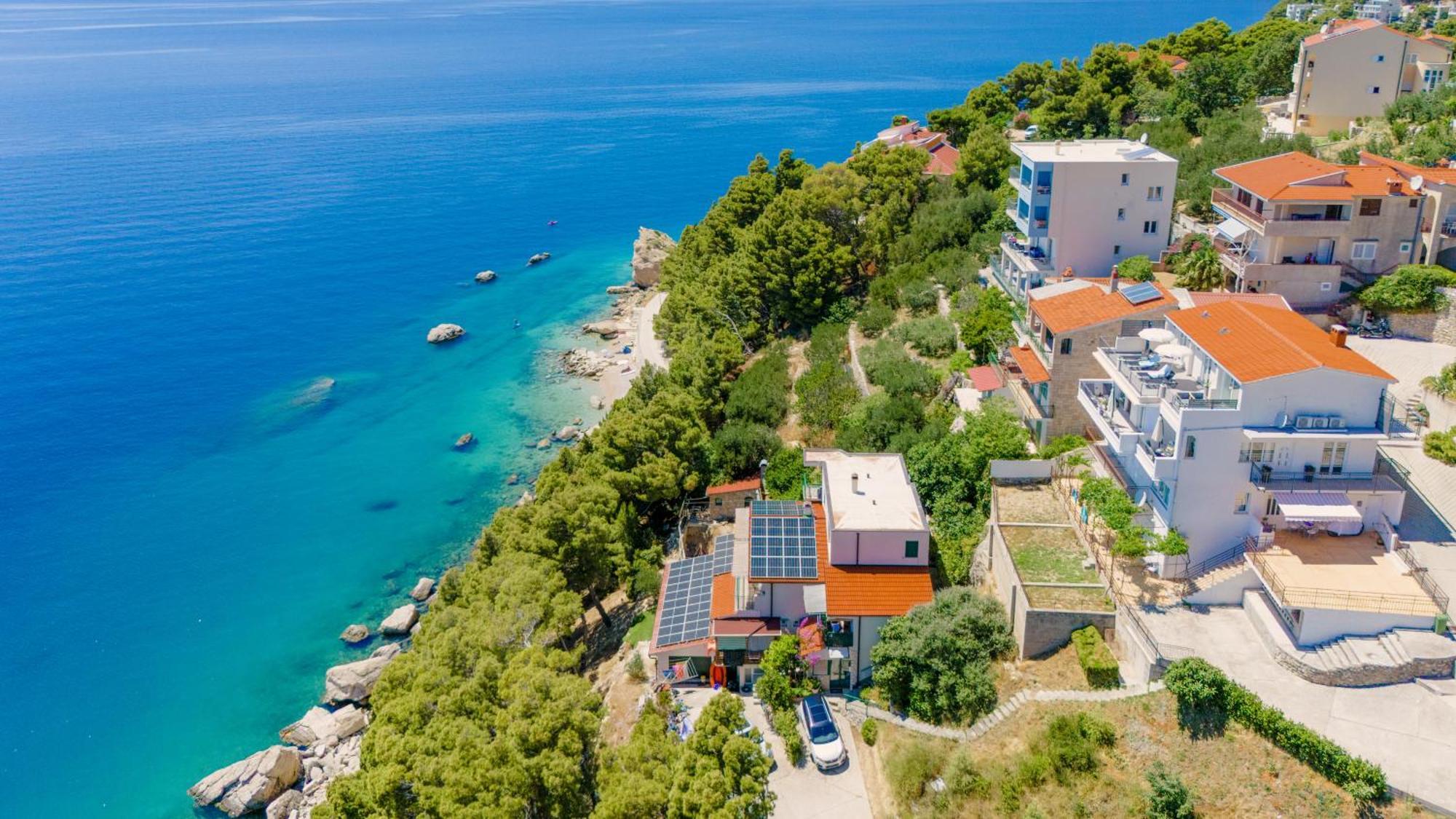 Seaview Apartments Nives Брела Экстерьер фото