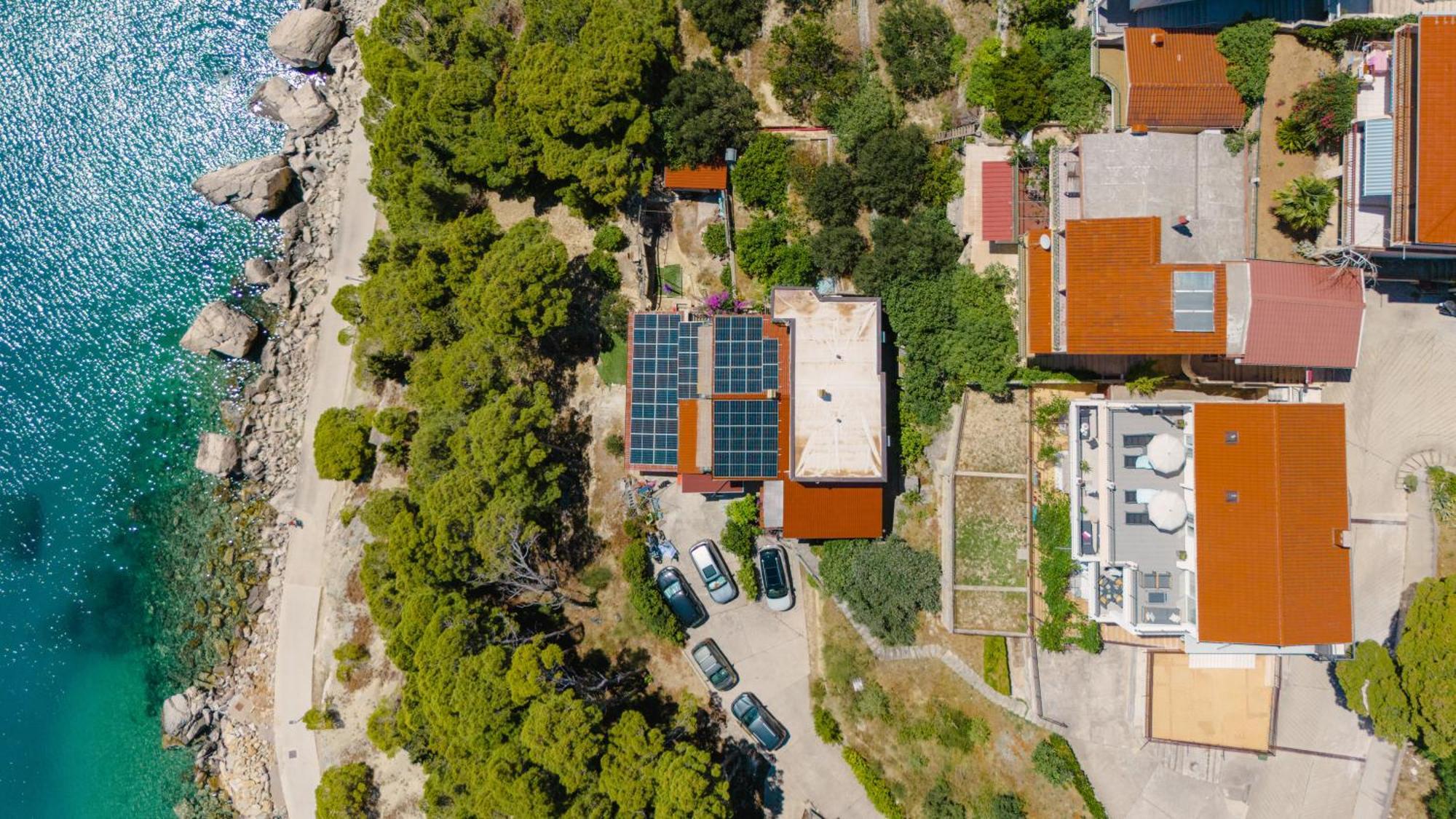 Seaview Apartments Nives Брела Экстерьер фото