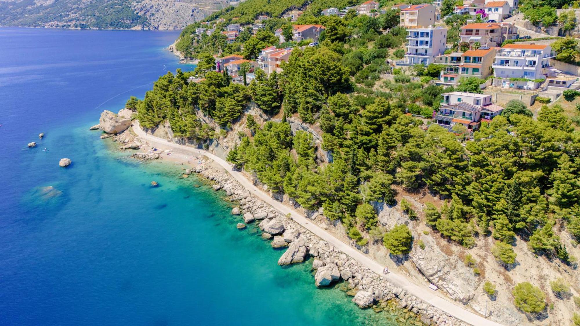 Seaview Apartments Nives Брела Экстерьер фото